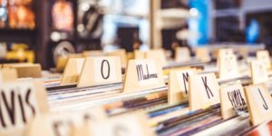 depth of field photography of file arrangement